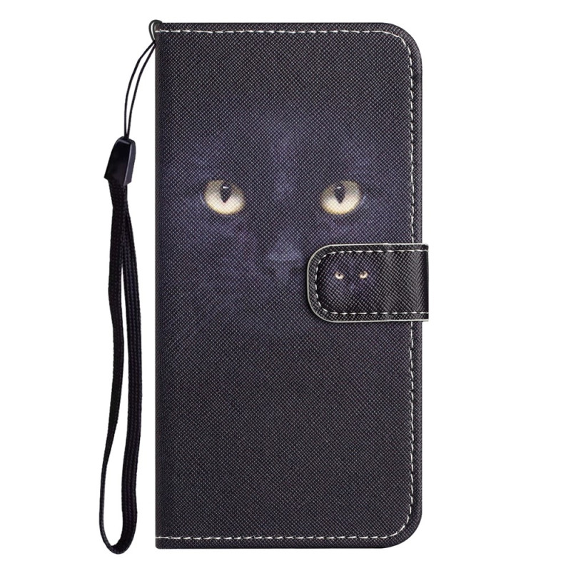 Housse Moto G67 Power / G57 Power Chat Noir