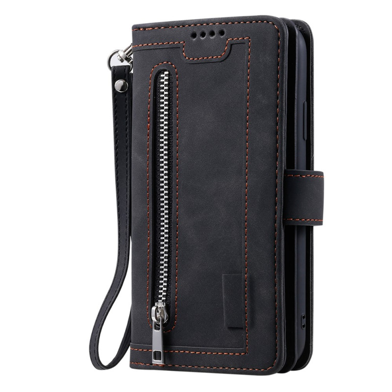 Housse Moto G67 Power Portefeuille Vintage
