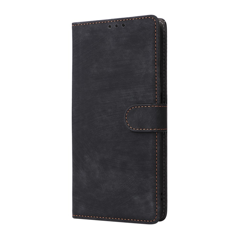 Housse Moto G67 Power / G57 Power Effet Daim avec Lanière