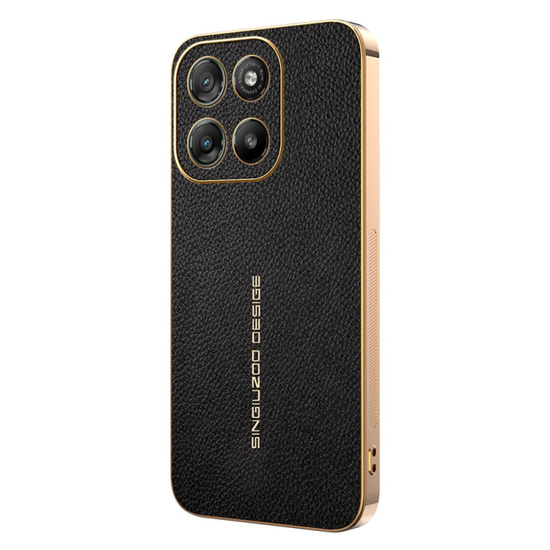 Coque Moto G67 Power Texture Litchi