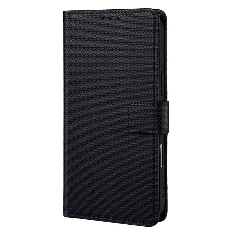 Housse Moto G67 Power Motif Triangulaire Embossé