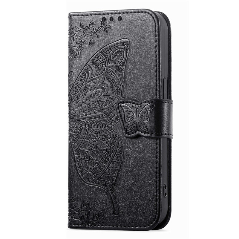 Housse Moto G67 Power Papillon Tribal