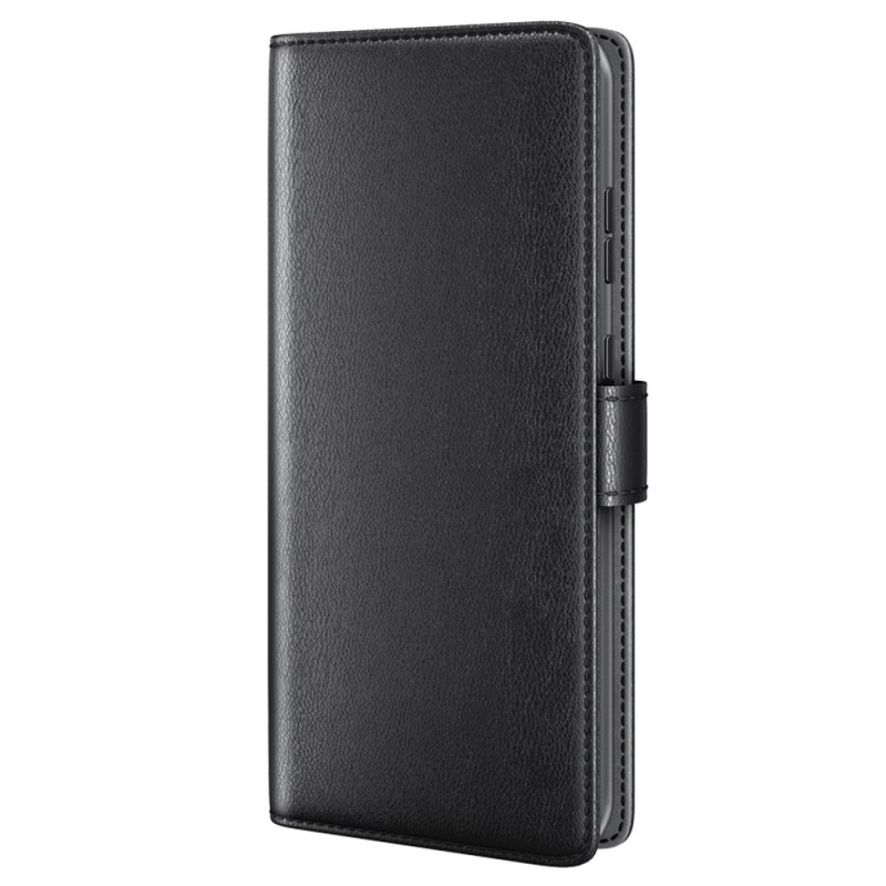 Housse Moto G67 Power Vrai Cuir