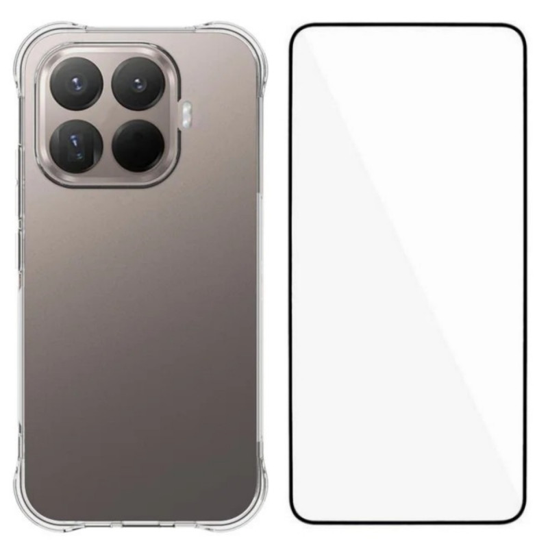 Coques Xiaomi 17T Transparente Renforcée avec Protecteur Écran