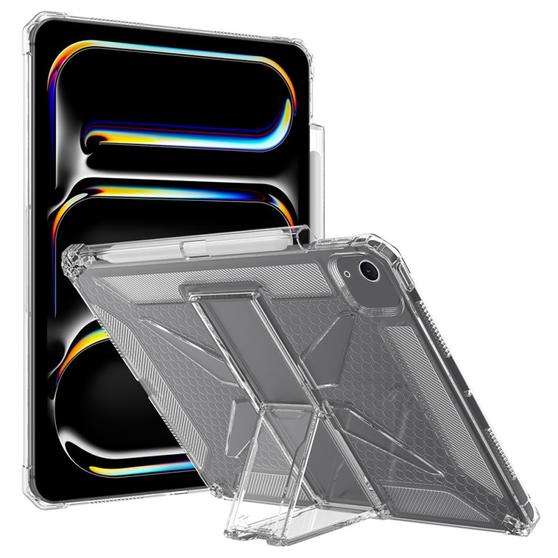 Coque iPad Air 13 (2026) (2025) (2024) Transparente avec Support