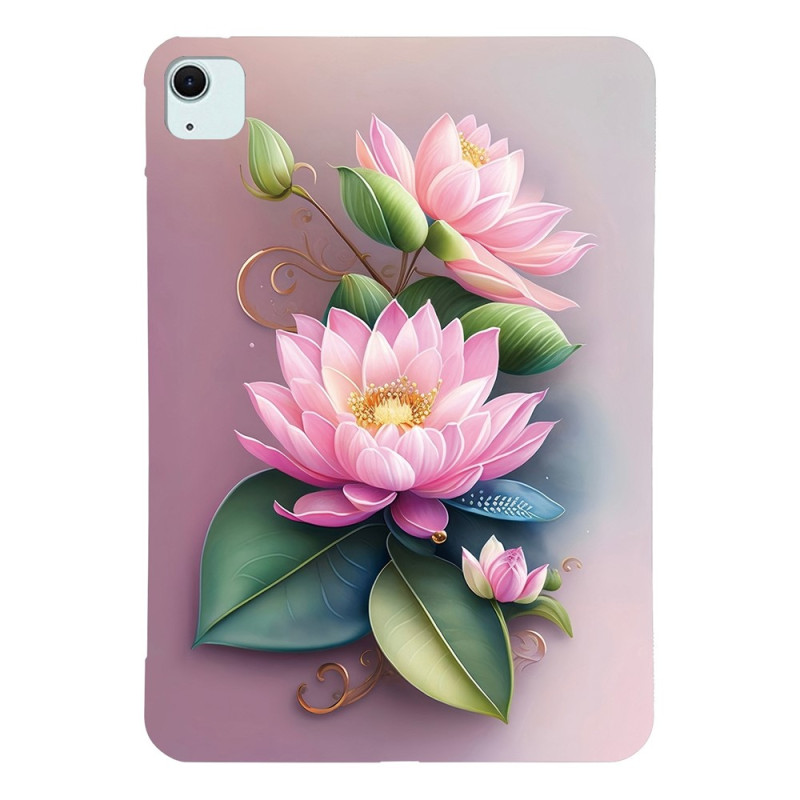 Coque iPad Air 13 (2026) 2025) (2024) / Pro 12.9 Fleur de Lotus