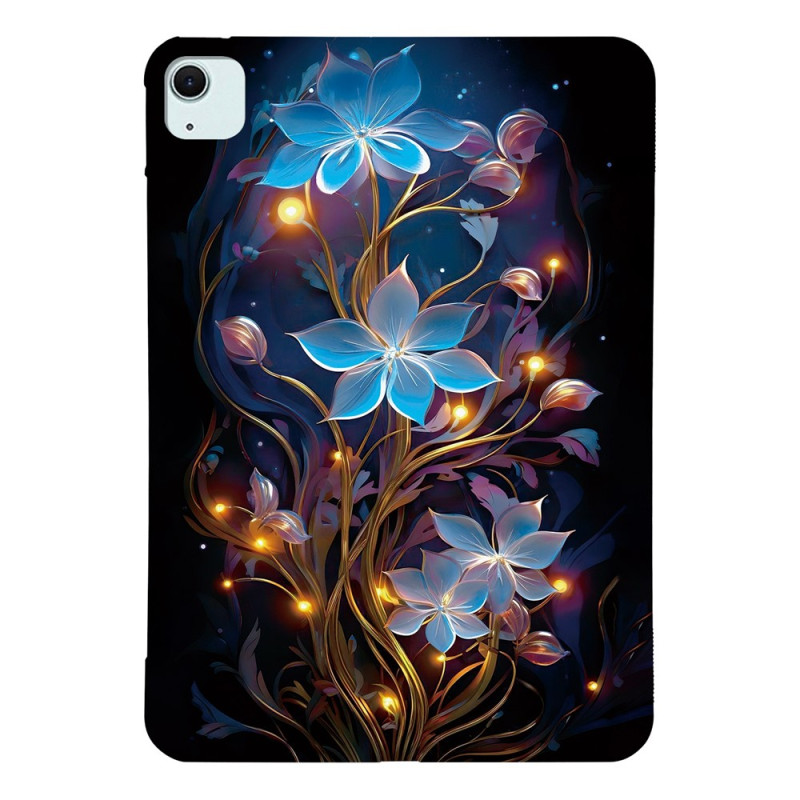 Coque iPad Air 13 (2026) 2025) (2024) / Pro 12.9 Fleurs Lanternes