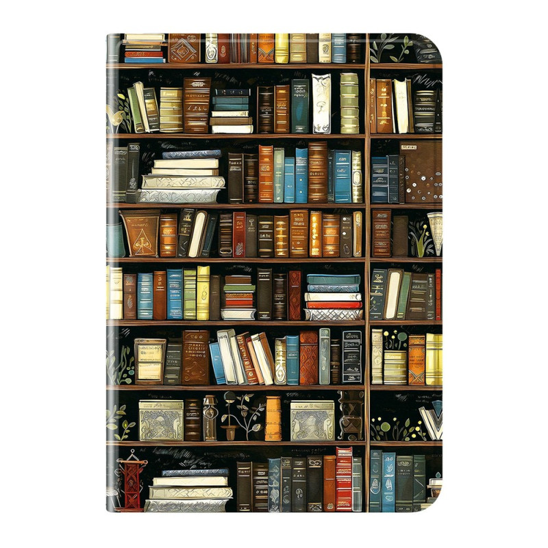 Étui iPad Air 13 (2026) 2025) (2024) / Pro 12.9 Bibliothèque