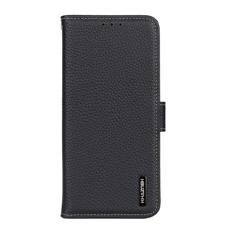 Housse Sony Xperia 1 VIII Cuir Litchi KHAZNEH