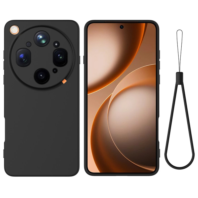 Coque Oppo Find X9 Ultra Silicone à Lanière