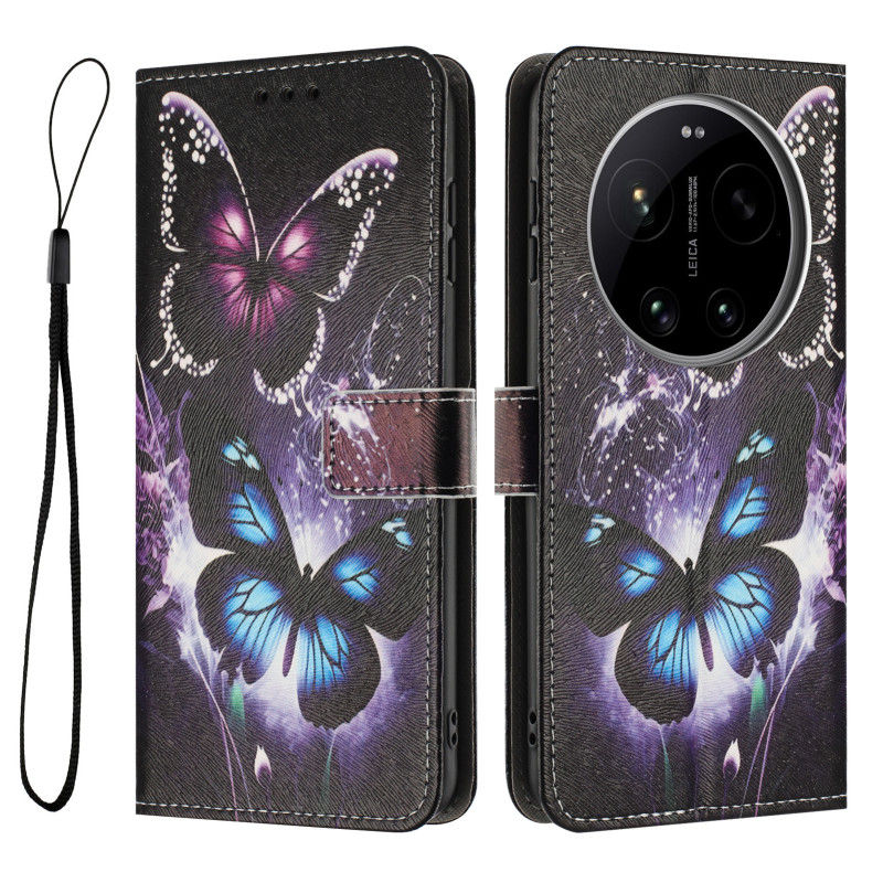 Housse Xiaomi 17 Ultra Deux Papillons