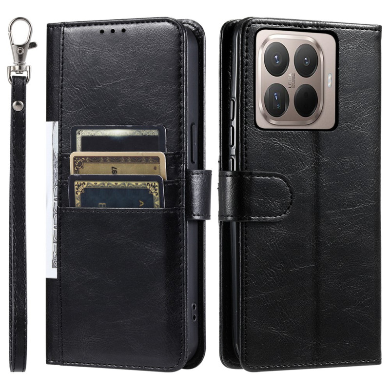 Housse Xiaomi 17T Pro 6 Porte-Cartes et Lanière