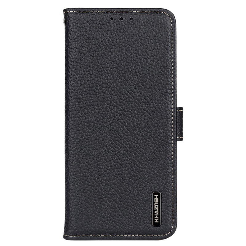 Housse Xiaomi 17T Pro Cuir Litchi KHAZNEH