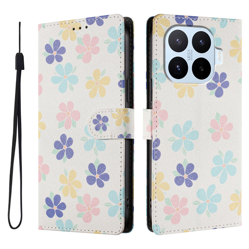 Housse Xiaomi 17T Pro Fleurs Colorées