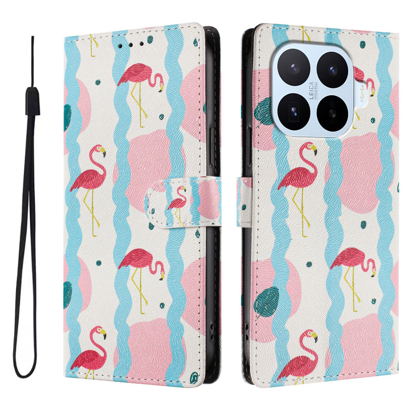Housse Xiaomi 17T Pro Flamants Roses