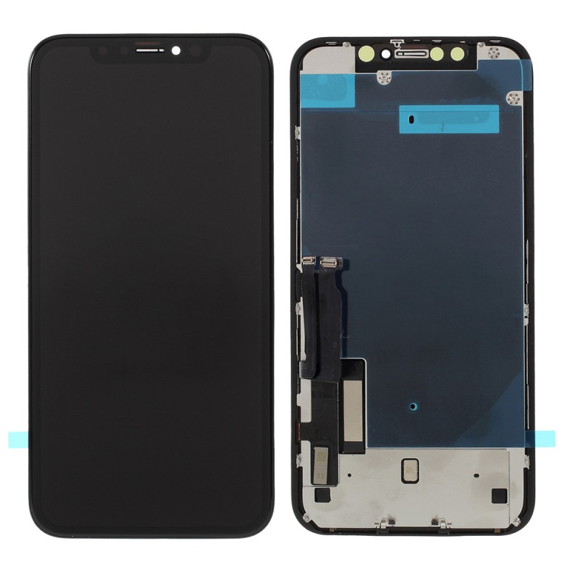 Écran LCD RUIJU In-Cell avec Châssis et Plaque Métallique pour iPhone XR