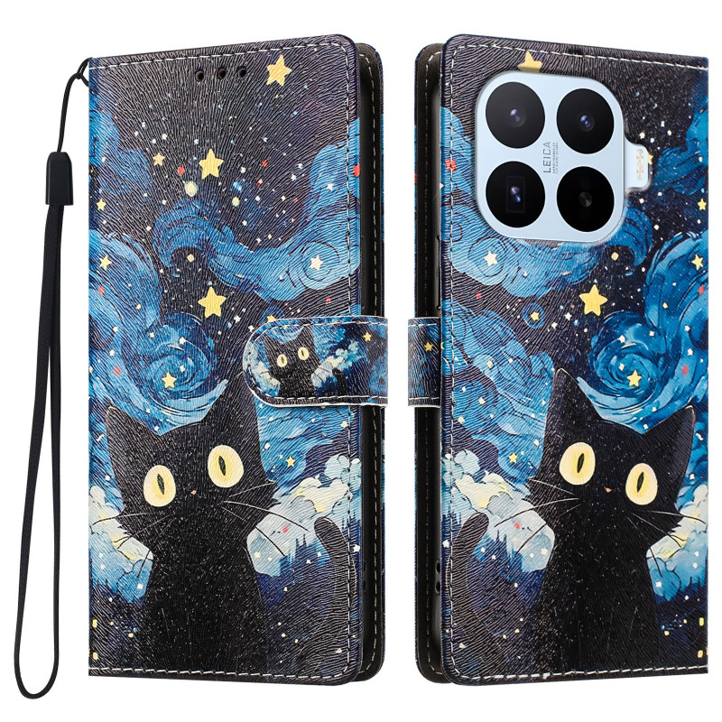 Housse Xiaomi 17T Chat Étoilé