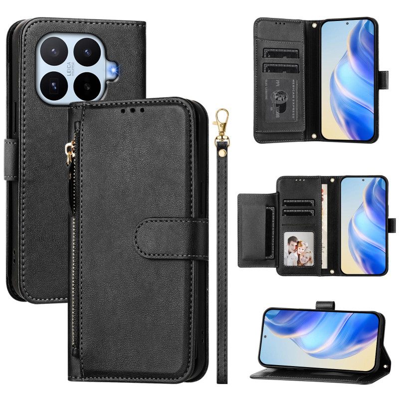 Housse Xiaomi 17T Portefeuille à Lanière
