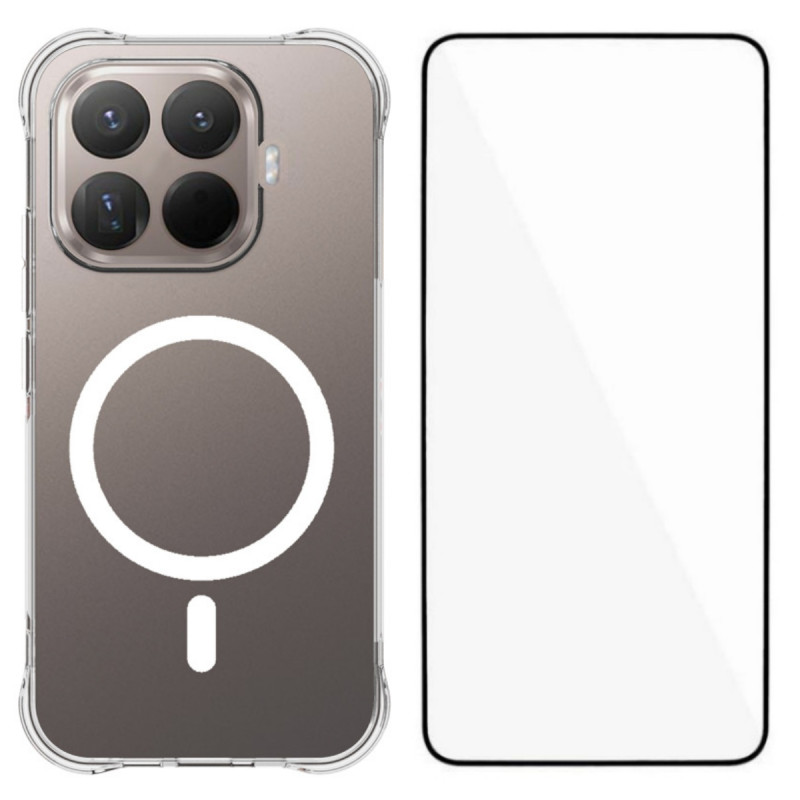 Coque Xiaomi 17T Pro Magnétique Transparente avec Protecteur Écran