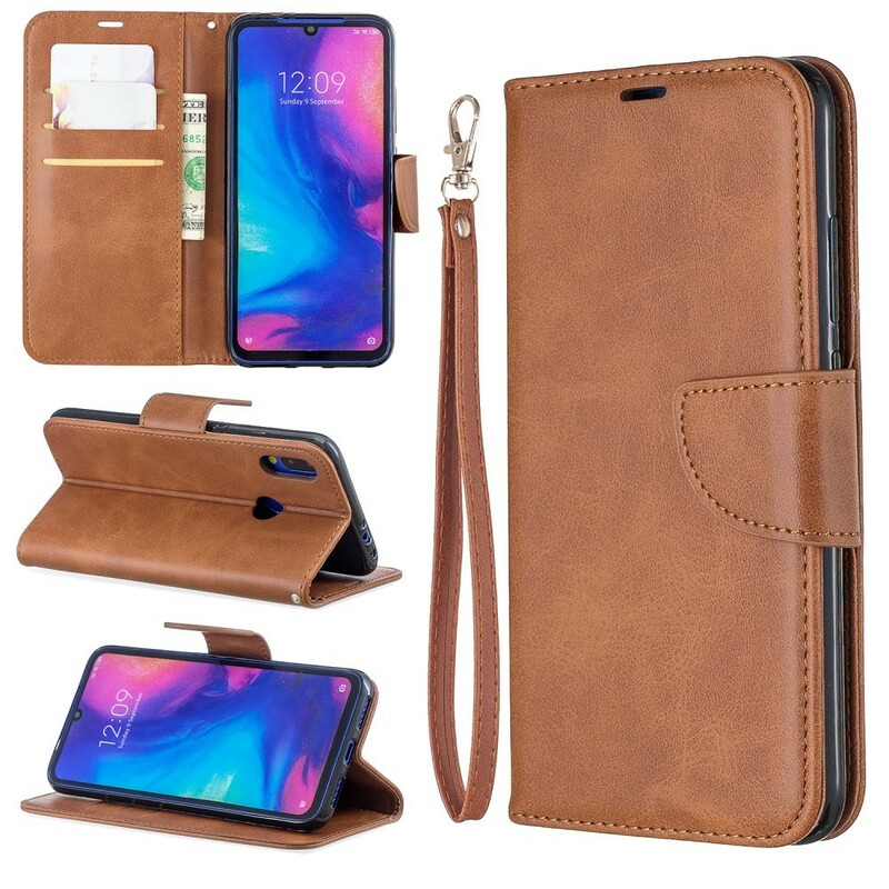 Housse Xiaomi Redmi Note 7 Lisse Rabat Oblique Housse Xiaomi Redmi Note 7 Lisse Rabat Oblique