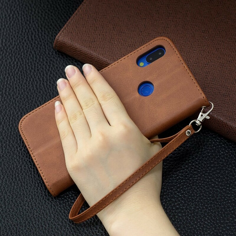 Housse Xiaomi Redmi Note 7 Lisse Rabat Oblique Housse Xiaomi Redmi Note 7 Lisse Rabat Oblique