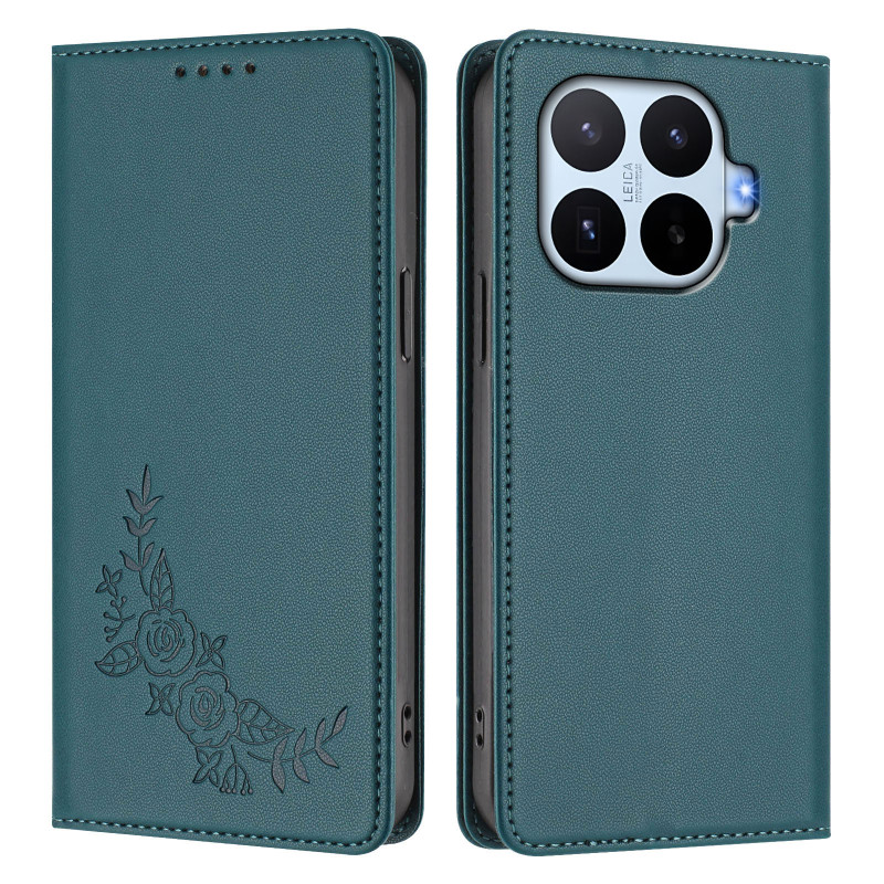 Flip Cover Xiaomi 17T Pro Pivoines (blocage RFID)