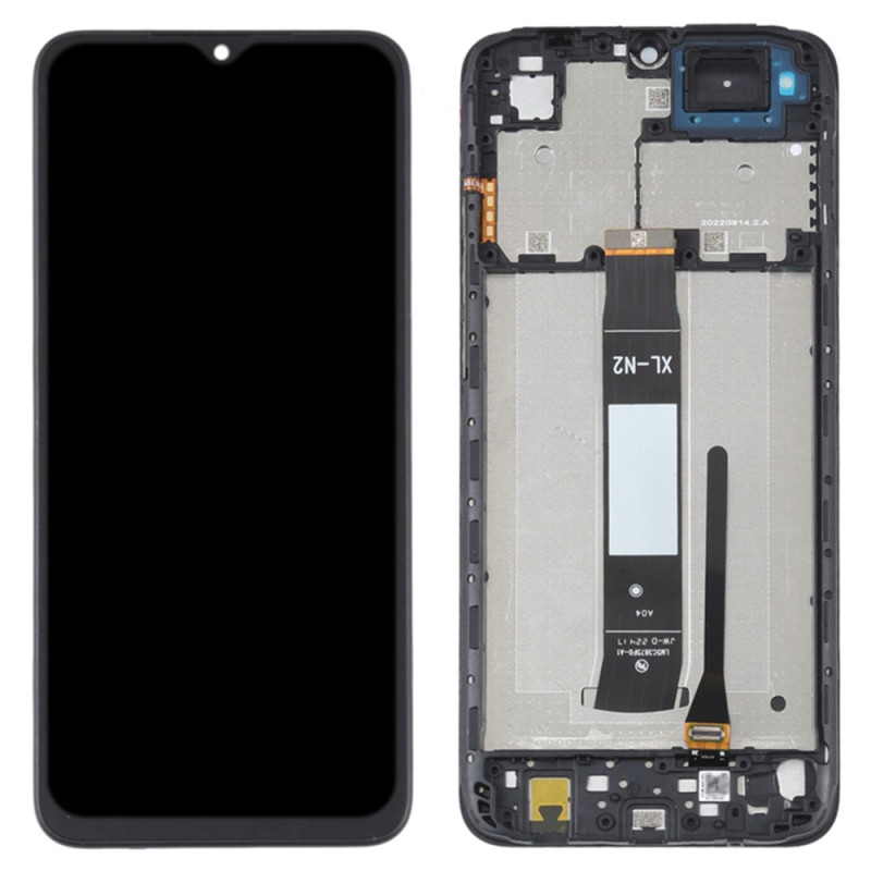 Écran IPS LCD OEM Grade S avec Châssis pour Xiaomi Poco C50