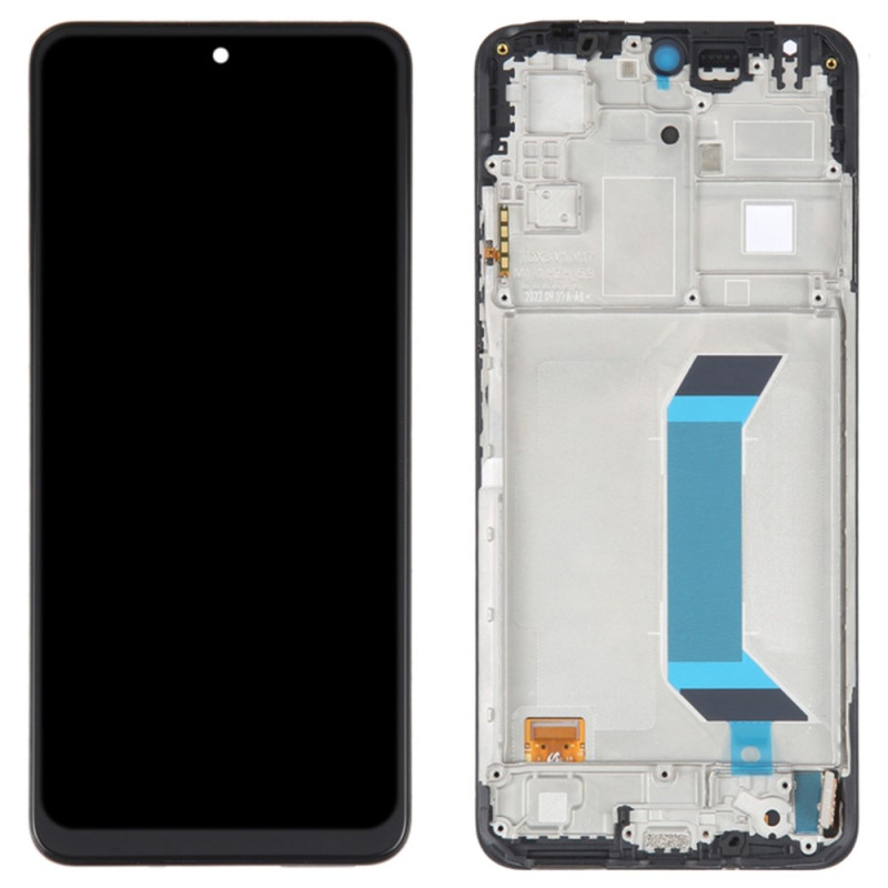 Écran AMOLED OEM Grade S avec Châssis pour Xiaomi Redmi Note 12 5G / Poco X5