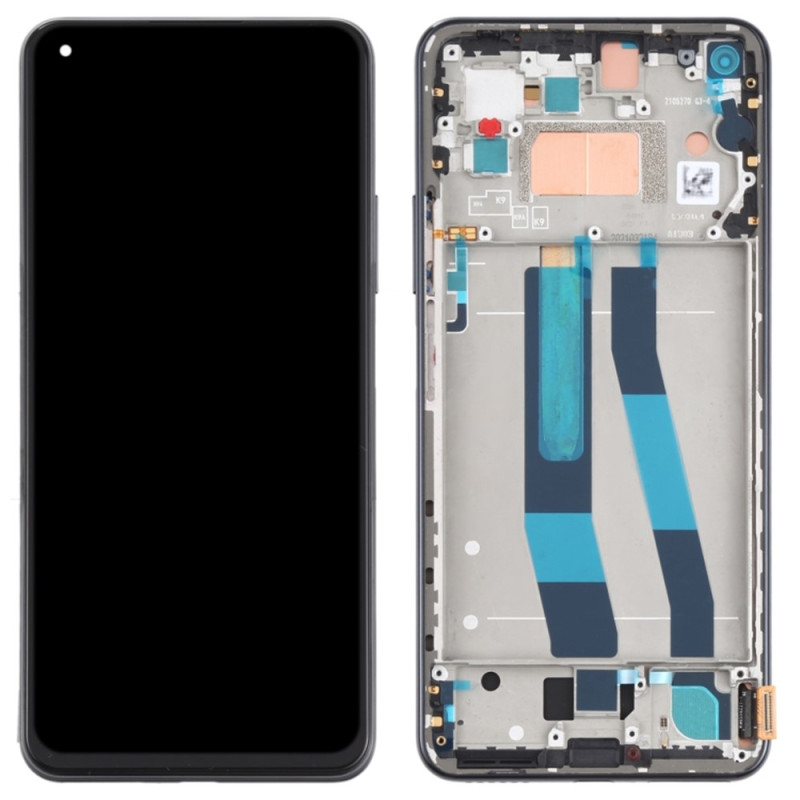 Écran AMOLED OEM Grade S avec Châssis pour Xiaomi Mi 11 Lite 4G / 5G