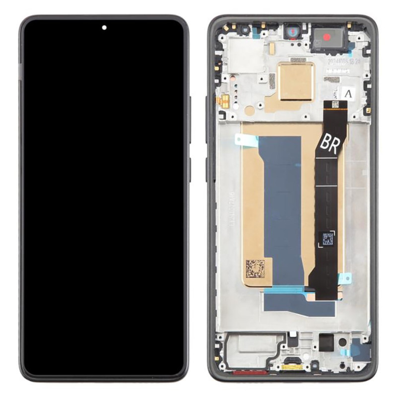 Écran AMOLED OEM Grade S avec Châssis pour Xiaomi Poco X7 Pro 5G