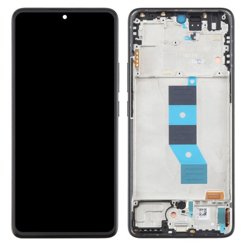 Écran AMOLED OEM Grade S avec Châssis pour Xiaomi Poco M7 Pro 5G