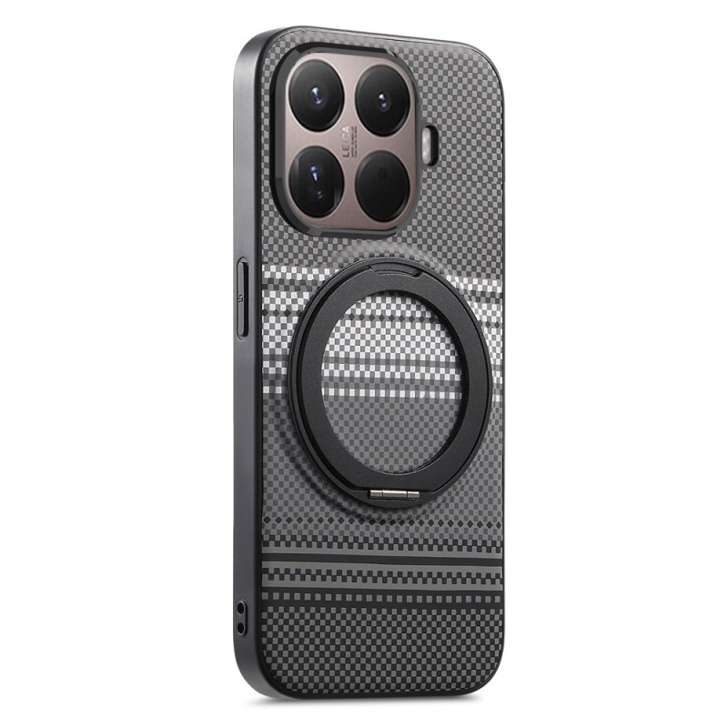 Coque Xiaomi 17T Pro Magnétique avec Anneau Rotatif et Finition Cuir
