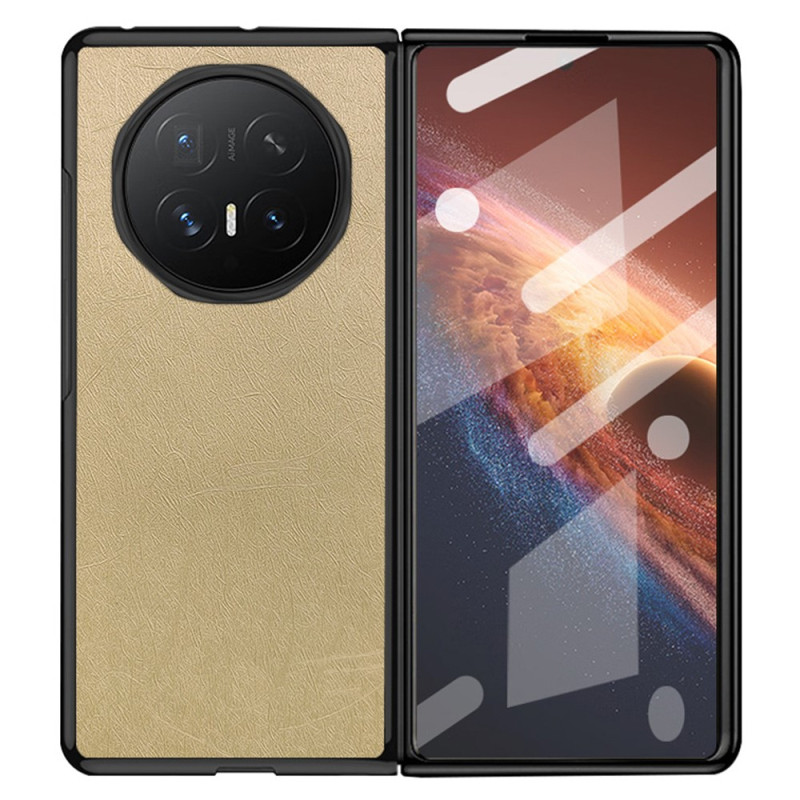 Coque Honor Magic V6 Effet Cuir Finition Soie