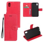 Housse Huawei Y5 2019 Arbre et Hiboux à Lanière