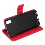 Housse Huawei Y5 2019 Arbre et Hiboux à Lanière