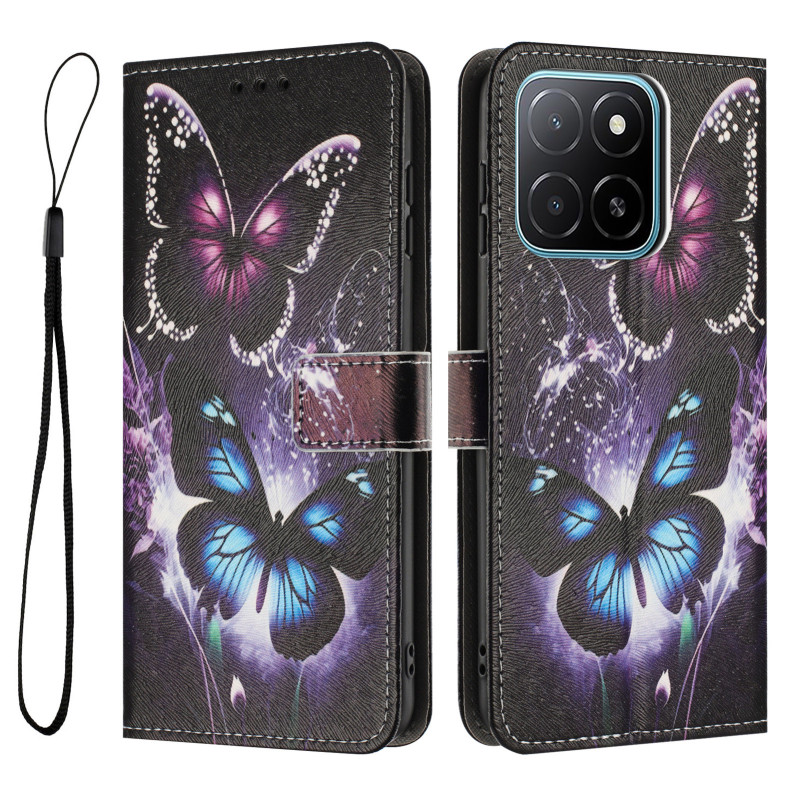 Housse Honor 600 Smart Deux Papillons