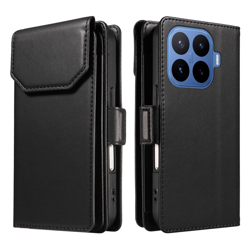 Housse Xiaomi 17T Porte-Cartes Multiple et Dragonne
