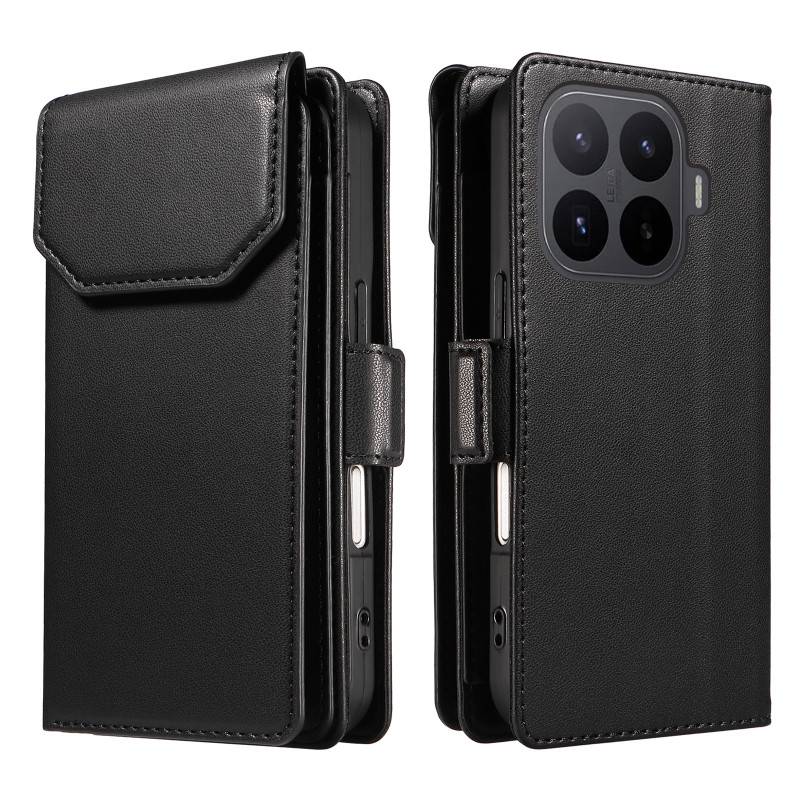Housse Xiaomi 17T Pro Porte-Cartes Multiple et Dragonne