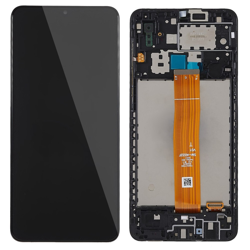 Écran LCD Grade C avec Châssis pour Samsung Galaxy A02