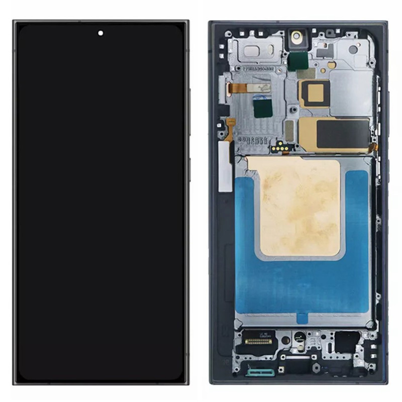Écran OLED Grade C avec Châssis pour Samsung Galaxy S24 Ultra