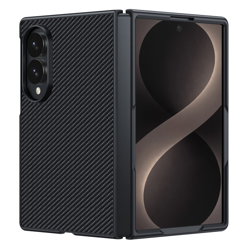 Coque Samsung Galaxy Z Fold 8 Rigide Effet Fibre de Carbone