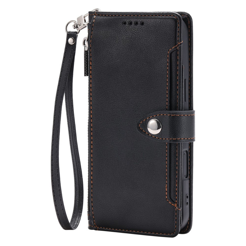 Houssse Samsung Galaxy A27 5G Portefeuille Vintage