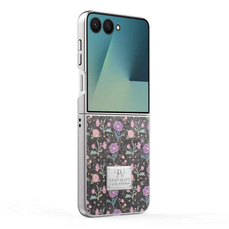 Coque Samsung Galaxy Z Flip 8 Motif Floral