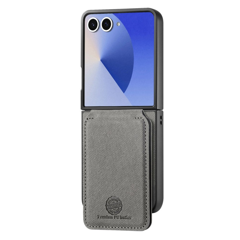 Coque Samsung Galaxy Z Flip 8 Porte-Cartes Style Cuir