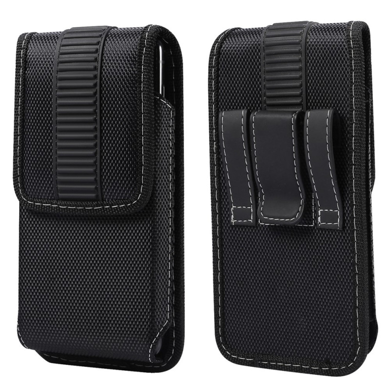 Étui Ceinture Universel en Nylon Oxford avec Clip pour Smartphone 6,7 à 6,9 Pouces