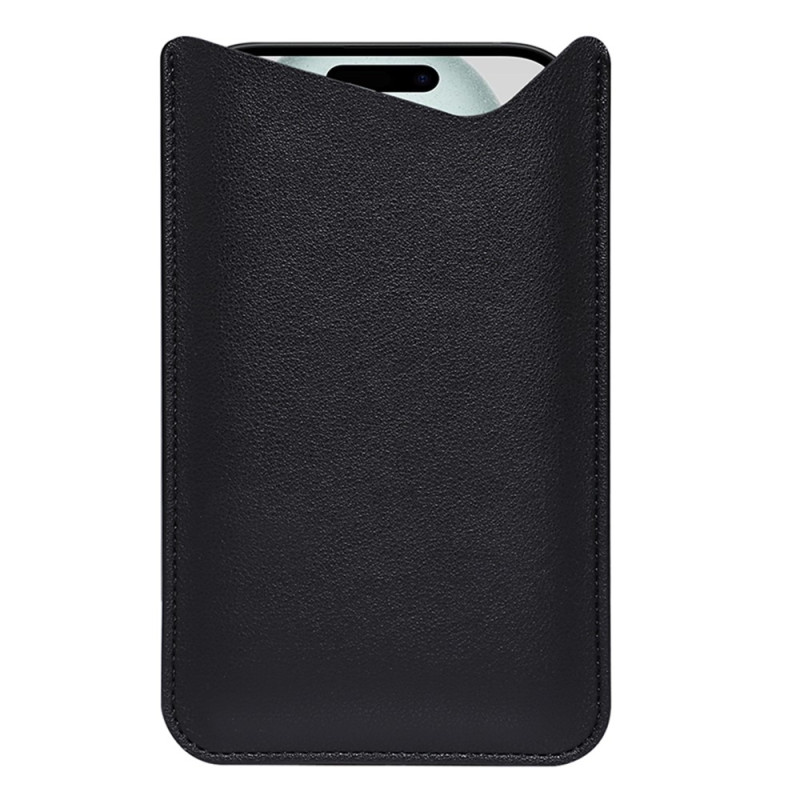 Pochette Universelle en Cuir Microfibre pour Smartphone 6,7 à 6,9 pouces (taille L)