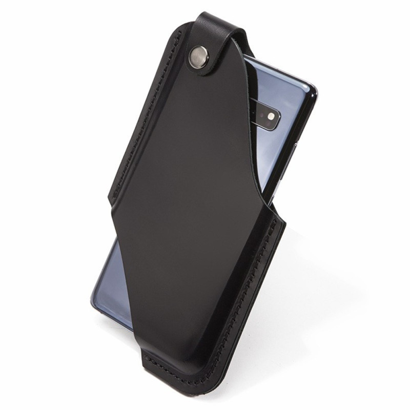 Étui Ceinture en Cuir Véritable pour Smartphone (taille S)