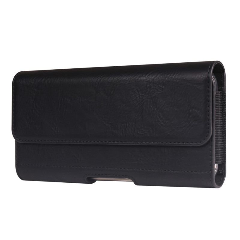 Étui Ceinture Horizontal Universel pour Smartphone 6,5 pouces avec Porte-Cartes
