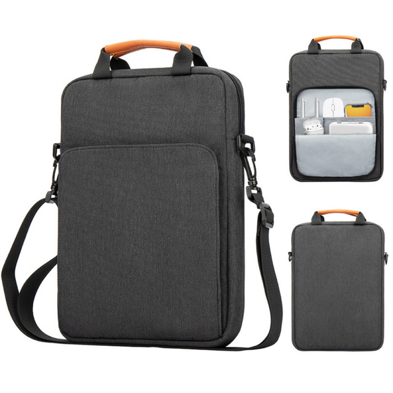 Sac Laptop 13,3 pouces Vertical Bandoulière Tissu Oxford