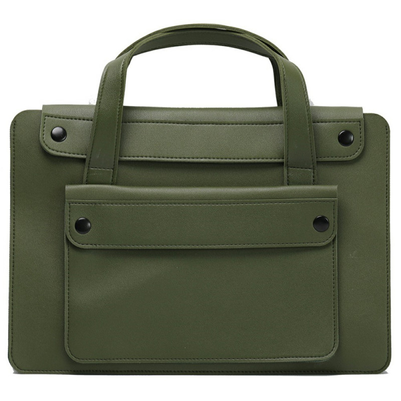 Sac Laptop 15-16 pouces à Compartiments en Cuir PU